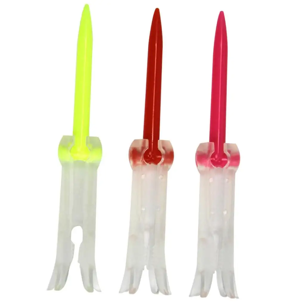 Fashionable Golf Tees Durable Bulk Club Accessories Rotational Rubber Tee for Golfing Practice Mats