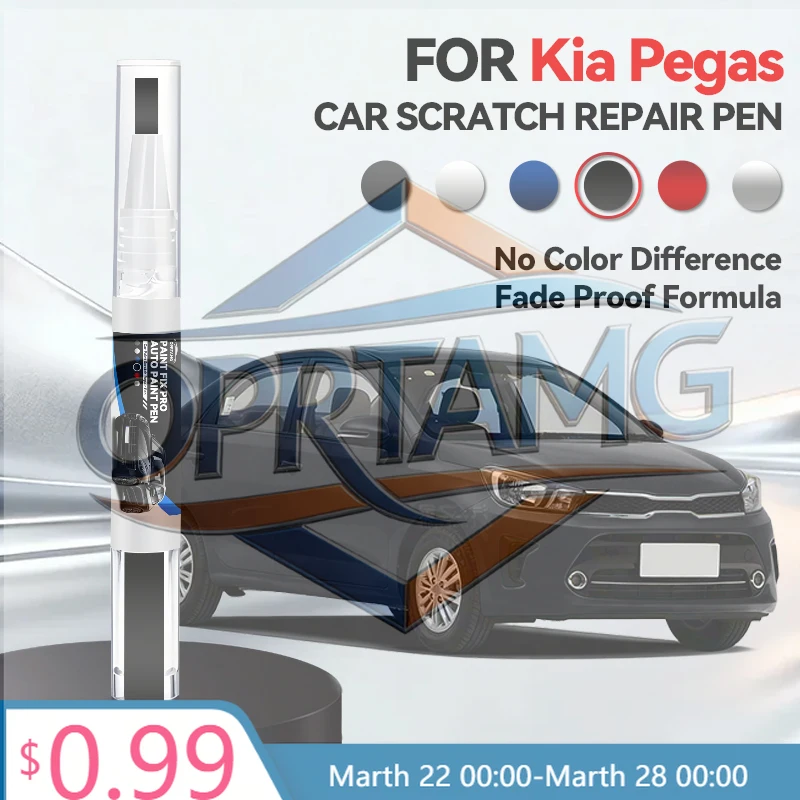 

2026 Hot Car Sticker Car Paint Touch Up Pen For Kia Pegas Paint Repair Pen Touch Up Scratch Remover DIY Auto Accessories