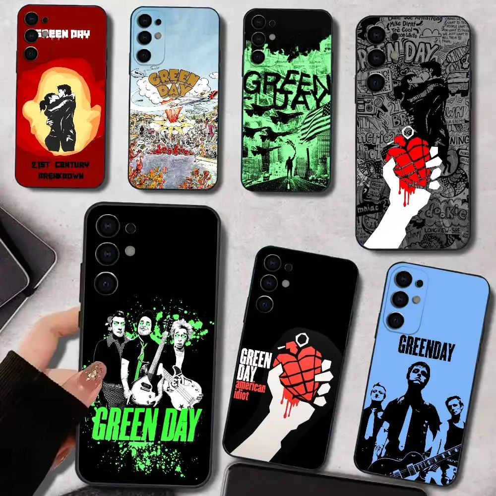 G-Green Day Band   Phone Case Silicone Soft For Samsung S25,S24,S21,S22,S23,S30,Ultra,S20,Plus,Fe,Lite