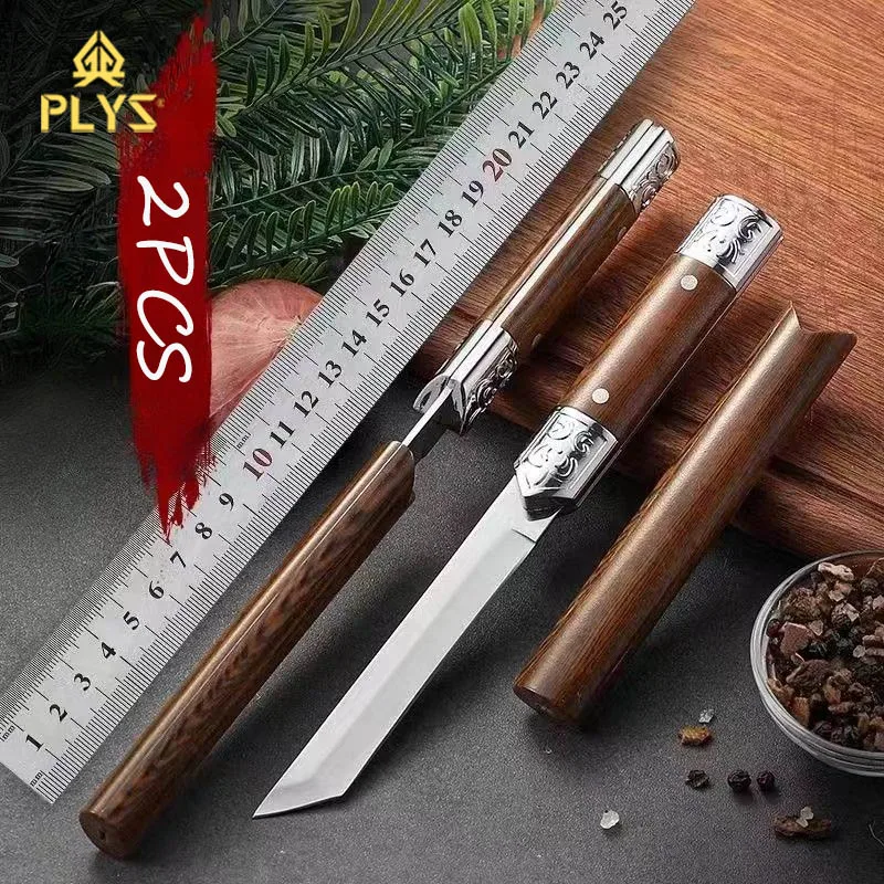 

PLYS Sharp High Hardness Outdoor Knife，God Pen Fruit Knife, Portable Carrying Mandarin Duo Cutting Pocket Knife