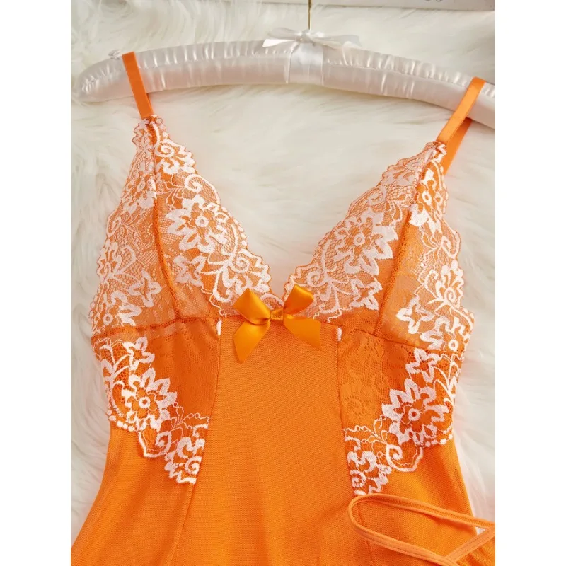 ชุดนอนเซ็กซี่ผู้หญิง Secret ชุดชั้นใน Ball Gowns Babydoll ชุดราตรีเร้าอารมณ์เสื้อ Temptation ยาวชุดชั้นใน Nightdress