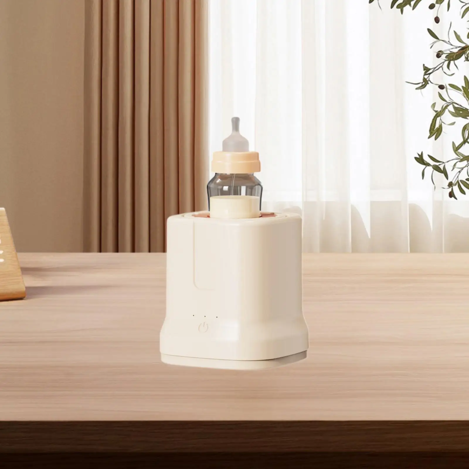 Coctelera eléctrica para botellas de leche, coctelera portátil recargable por USB para leche de bebé, licuadora de leche eléctrica para uso diario, noche, Camping