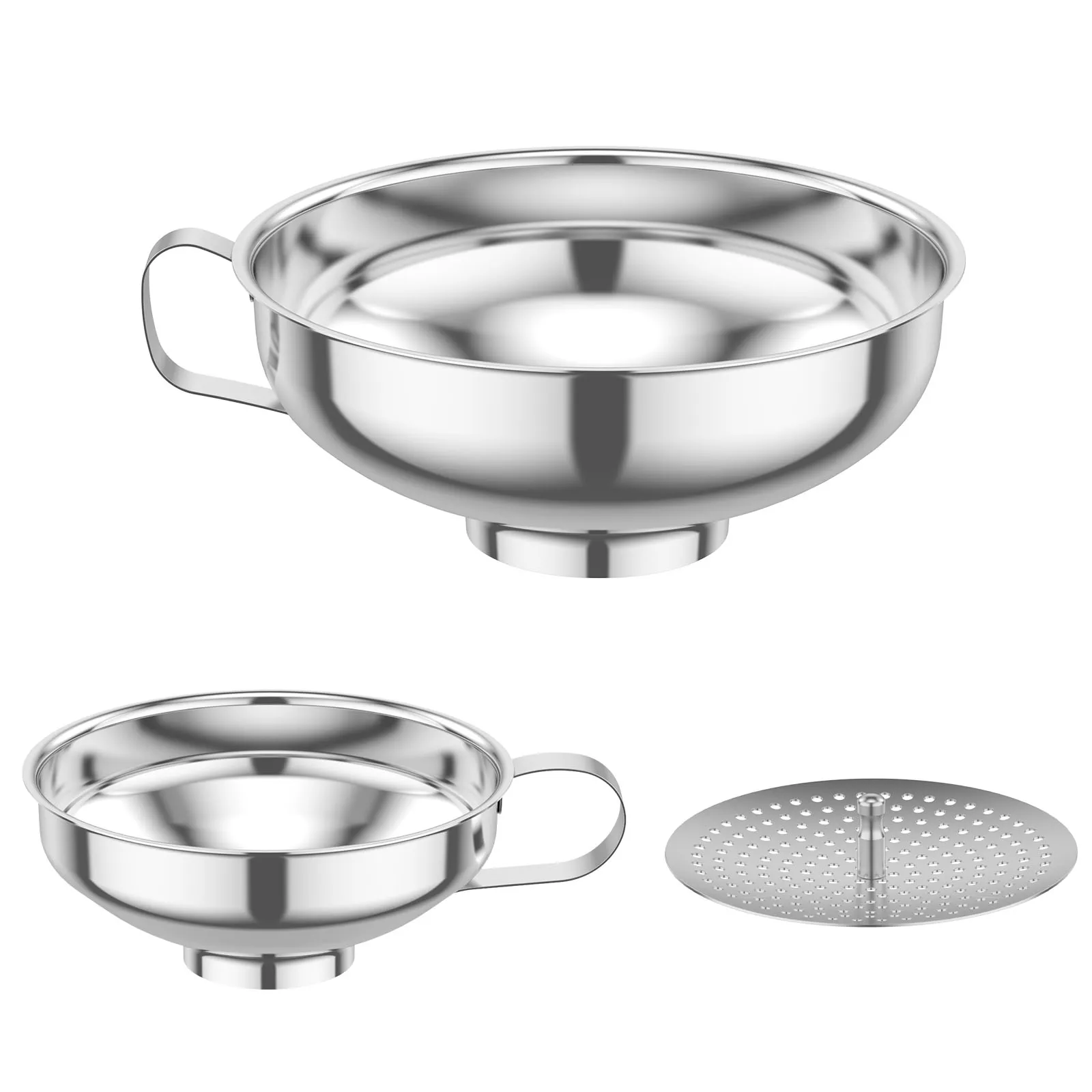 3Pcs Canning Funnel…