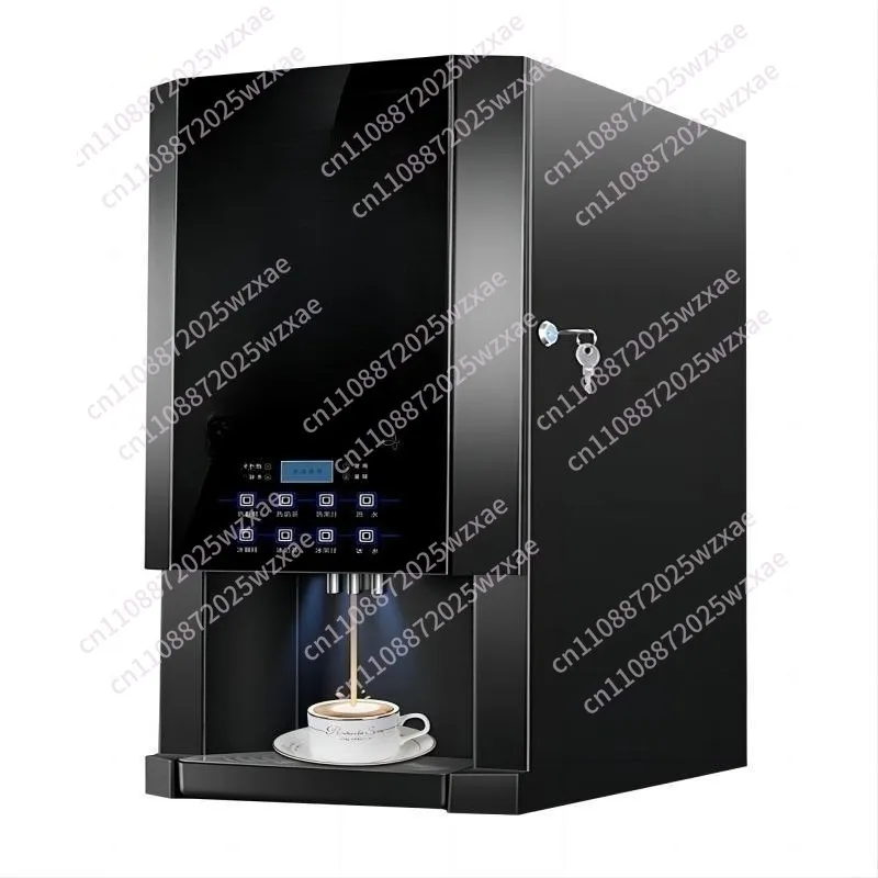 

Многофункциональная автоматическая кофемашина для магазинов и офисов, интегрированная машина для приготовления горячих напитков, молочного чая и кофе