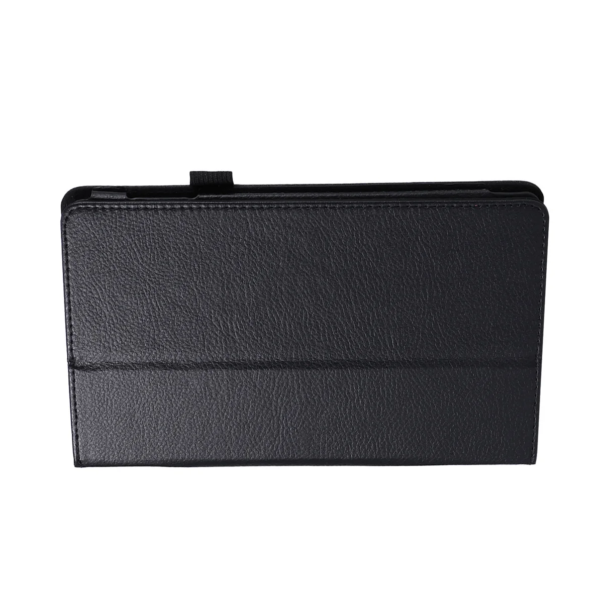 

PU Stand Case Cover Slim Folding for All-New 8 Tablet 2017 Release Black Protective Case Cover