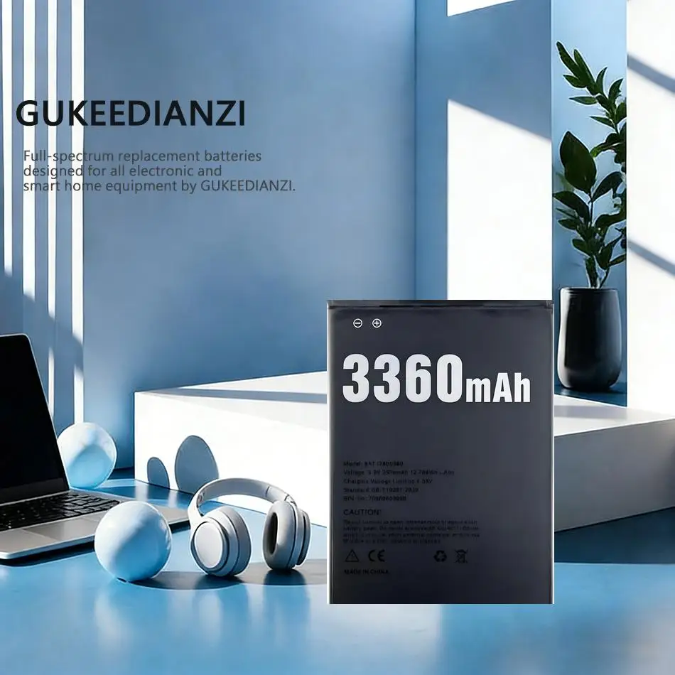 

Экологически чистая батарея для мобильного телефона Doogee X10, 3360 мАч, BAT17603360, высокая совместимость