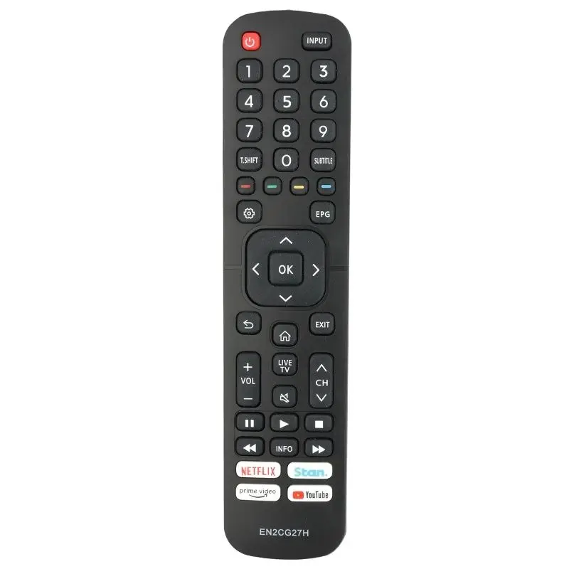 

For EN2CG27H Hisense-TV-Remote-Control-Replacement With NEFLIX primevideo YouTube Buttons, For Hisense TV 43S4 49S4 50S5 50R5