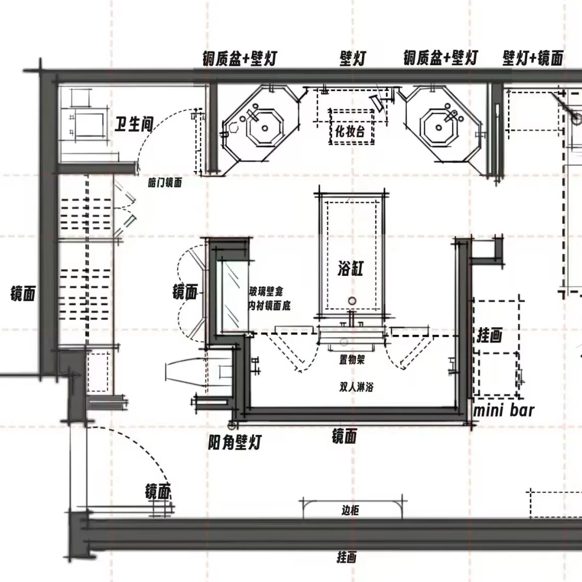 Sanhai Professional Hotel Design di interni Servizio Piano Piano Layout di stanza spaziale commerciale Struttura di resa massima 3D Disegno CAD