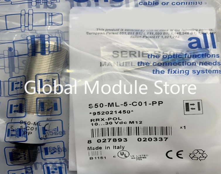 S50-ML-5-C01-PP S50-ML-5-C01-NN New Photoelectric Switch Sensor Spot Stock Fast Delivery