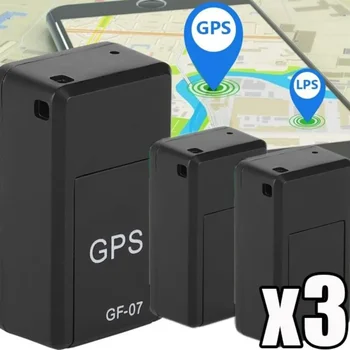 GF-07 mini rastreador gps carro gps pet crianças idosos dispositivo anti-perdido carro localizador de rastreamento em tempo real localizador magnético de veículos