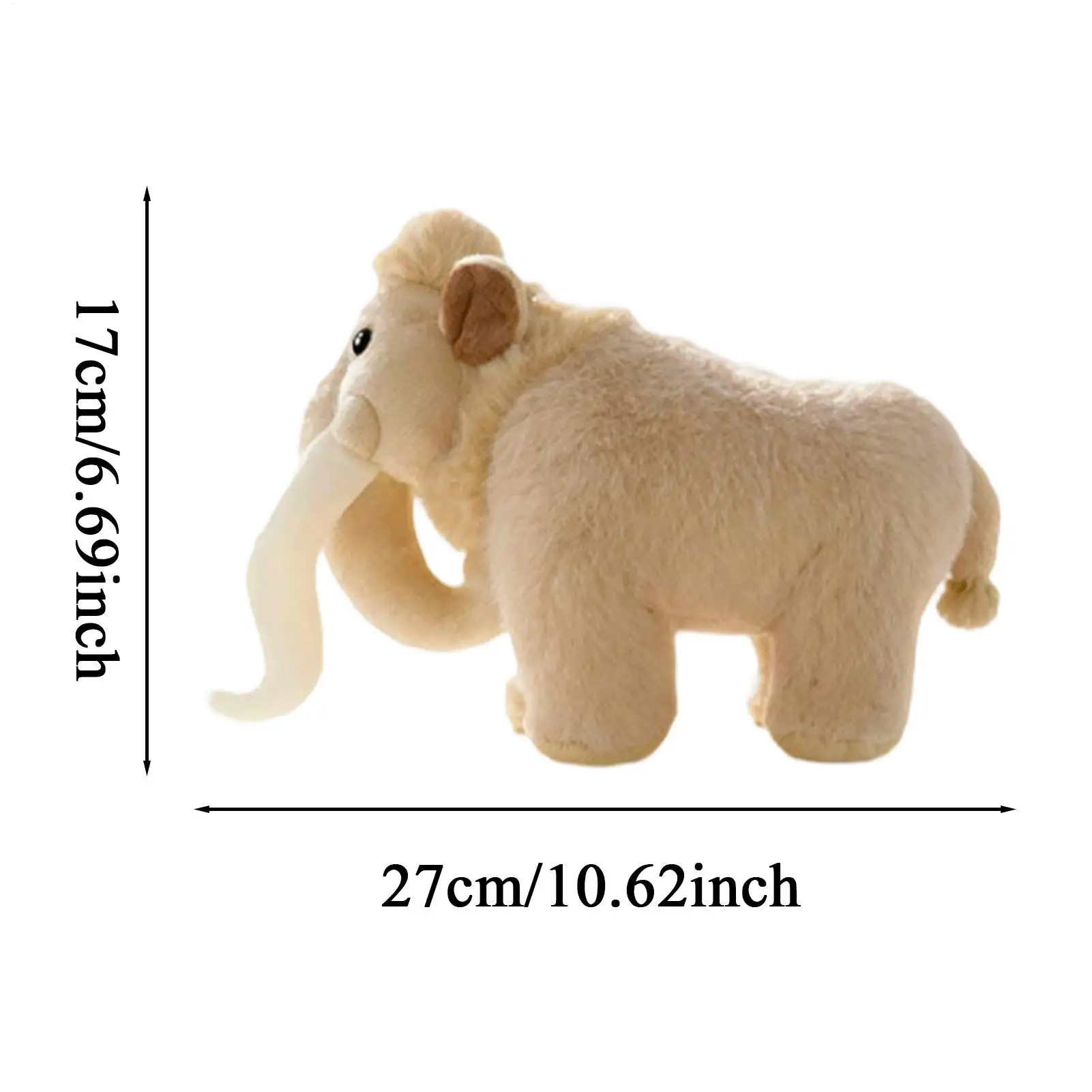 الفيل محشوة الحيوان واقعية لطيف مهدئا الشكل أفخم الفيل محشوة دمية للأطفال فتاة بنين عيد ميلاد عيد الحب