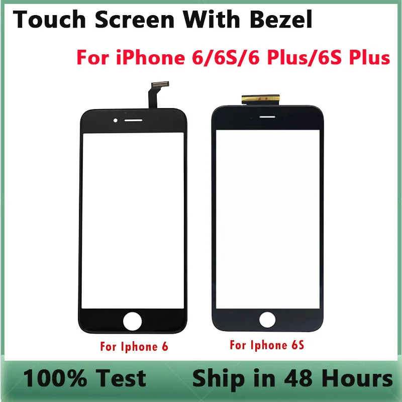 

High Quality Touch Screen Panel Glass For iPhone 6 6S Touch Screen Digitizer For iPhone 6 6s Plus Lens Replacement parts