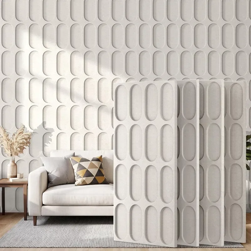 Dual Layer Thickened Acoustic Panels for Living Room Recording Bedroom