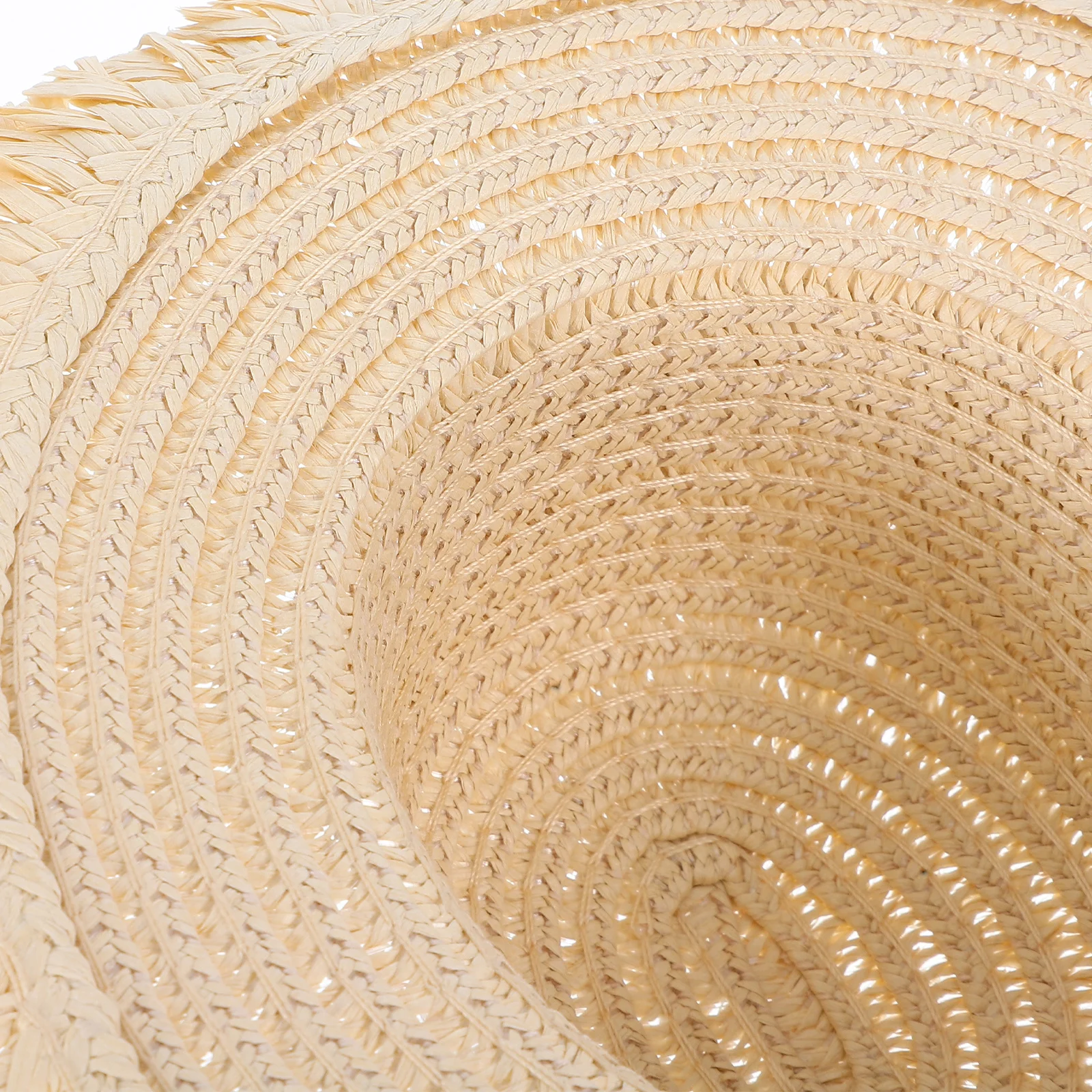 Miniatuur strohoeden kanten lint accenten beige geweven pet cap DIY ambachtelijke kostuum accessoire elegant ontwerp veelzijdige decoratie