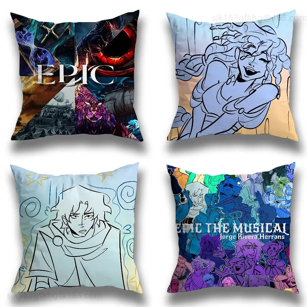 

E-Epic The Musical pillowcase casual style decoration, suitable for home decoration (excluding pillow core)