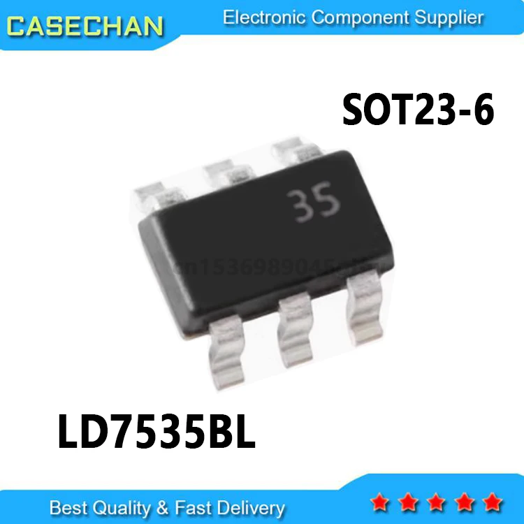 10PCS New and original LD7535BL LD7535  SOT-23-6