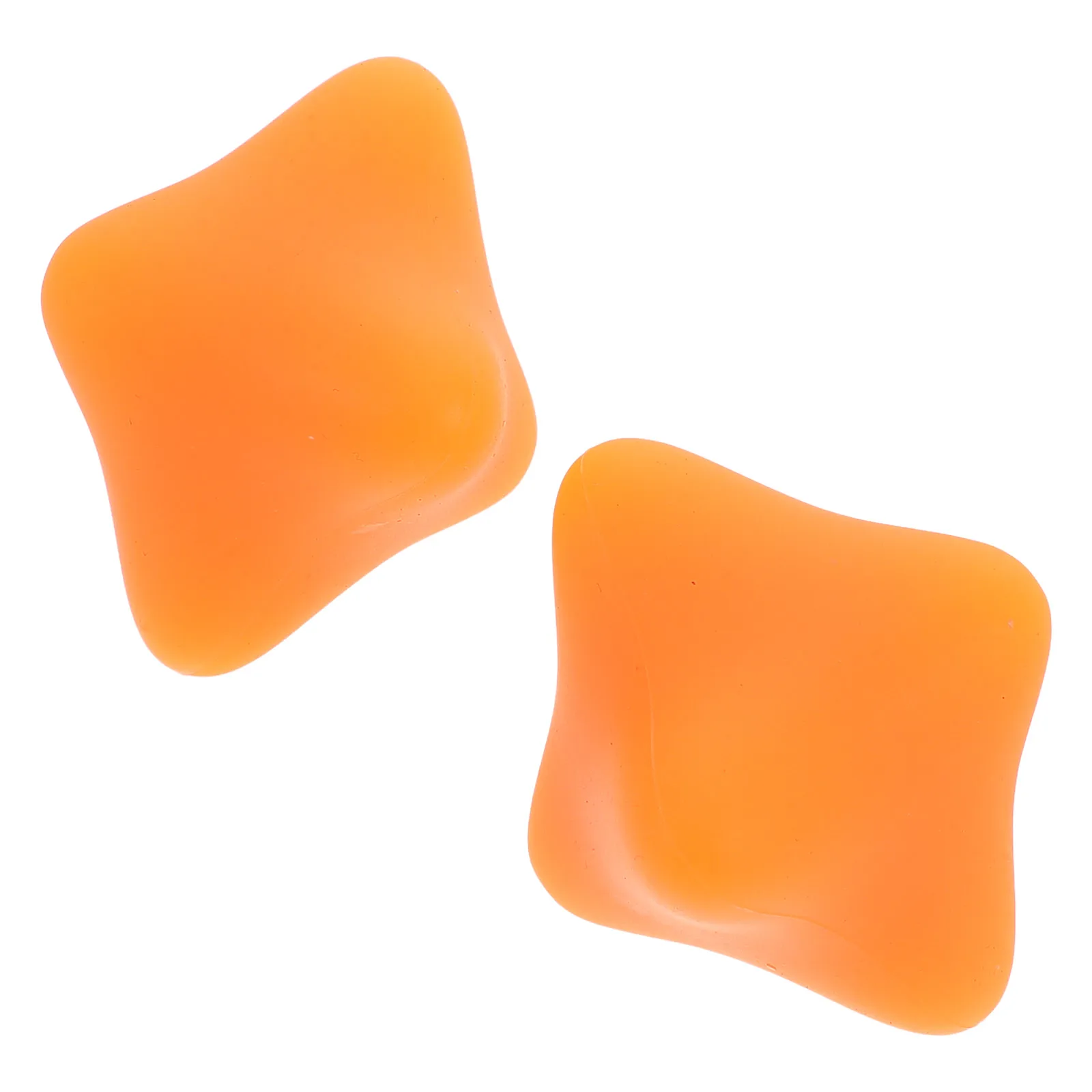 

2pcs Hexagon Silicone Grip Therapy Exercise Finger Strengthener Stress Relief Portable Small Massage Ball For Office Workers