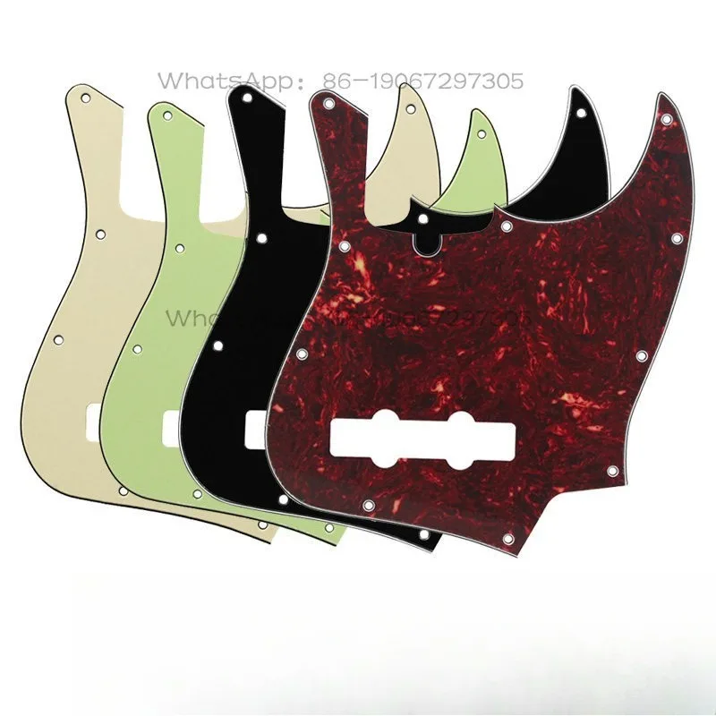 Protector de bajo Jazz con panel ranurado y orificio para barra de refuerzo