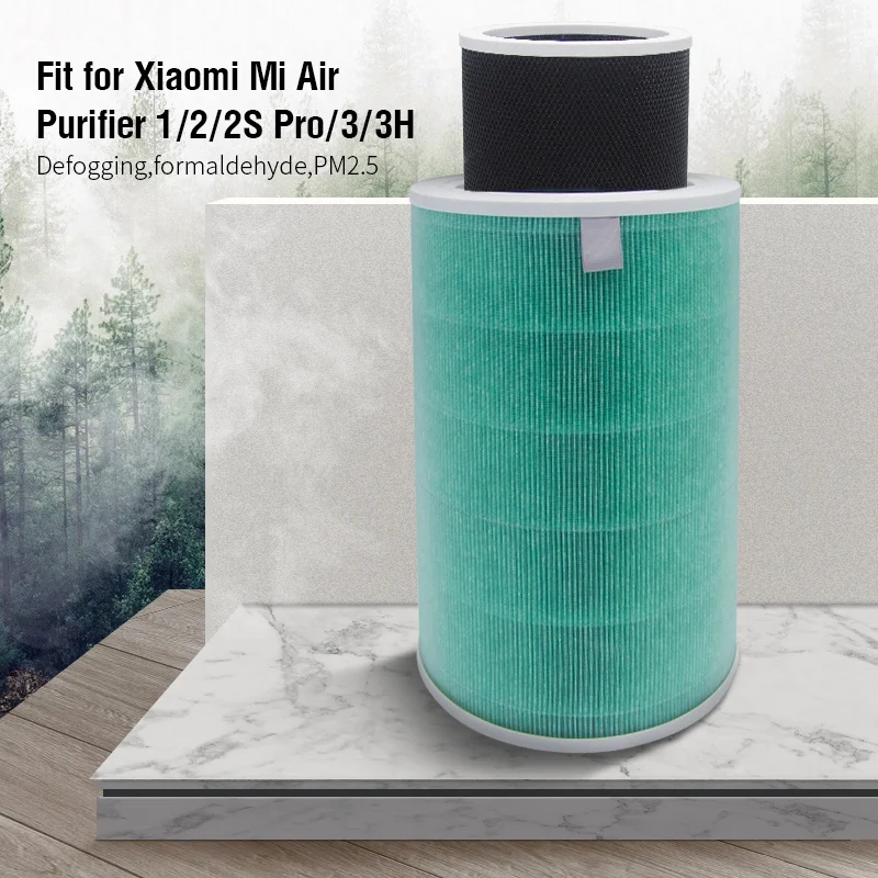 Air Filter for Xiaomi Mi 1/2/2S/3/3H Pro Air Purifier Filter Activated Carbon Hepa PM2.5 Removable Carbon Net Layer