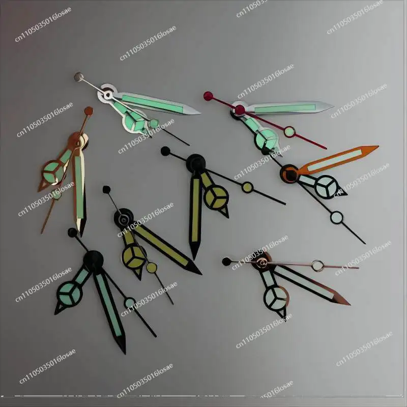 For The New Modified NH36 Mechanical Watch Luminous Pointer NH35A Watch Hand Strong Green Luminous Watch Hand