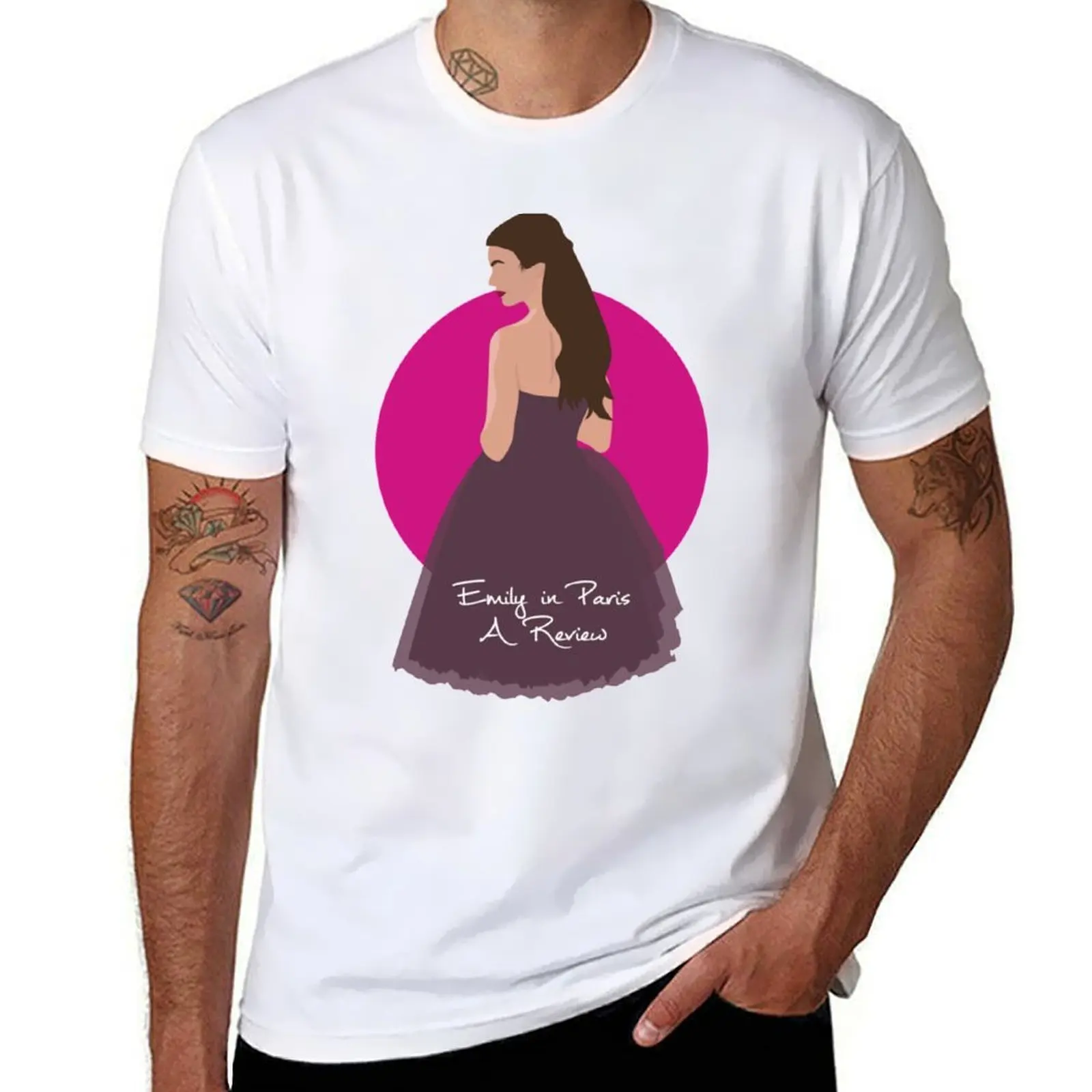 

Emily In Paris T-Shirt man t shirts cotton t shirt man designer T-Shirt