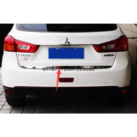 Для Mitsubishi ASX 2013-2016-2018-2019 2020 2021, литая полоса багажника из нержавеющей стали, декоративная полоса, крышка багажника задней двери