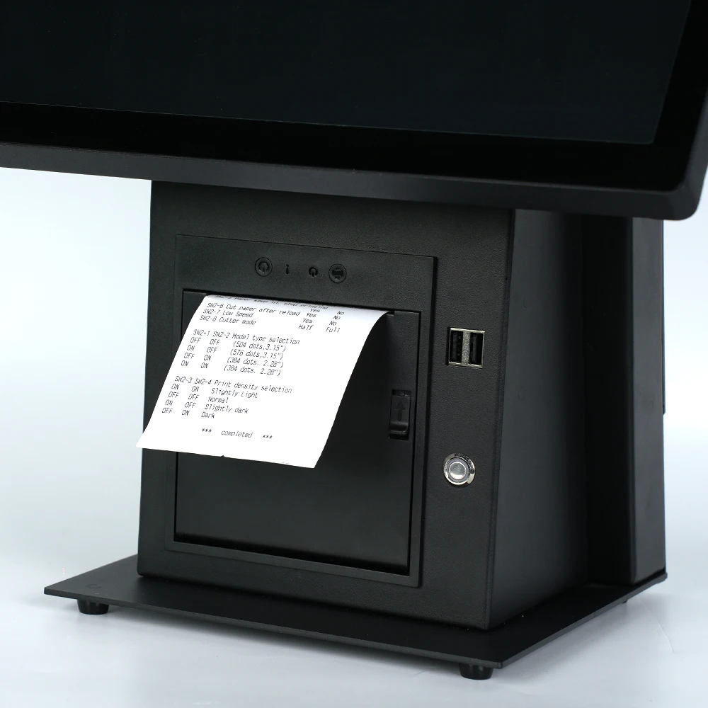 ATV&UTVManufacturer All in One 15.6 Inch Wholesale Touch Screen Pos Machine Cash Register System for Restaurant Point of Sale Sy