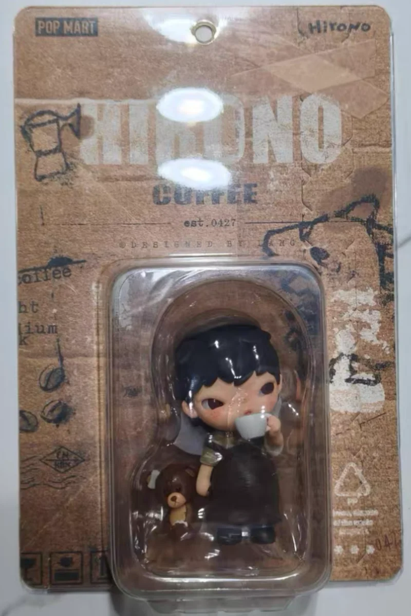 الأصلي البوب مارت هييرونو القهوة الشكل Hangka العصرية عقد الدب الصغير شرب القهوة عمل لطيف الديكور هدية عيد #5