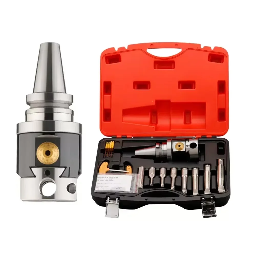 Precision 0.005 NBH2084X Fine Tune Boring Tool Holder Bracket Tool CNC Miniature Tool Boring Head BT30 BT40