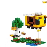 Building Blocks New Minecraft Bee House Kids Educational Assembling Toy Boy Gift