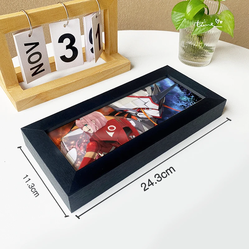 Anime DARLING in the FRANXX bande dessinée cadre fait à la main dessin animé 02 Figure ornement de bureau Fan Collection cadeau