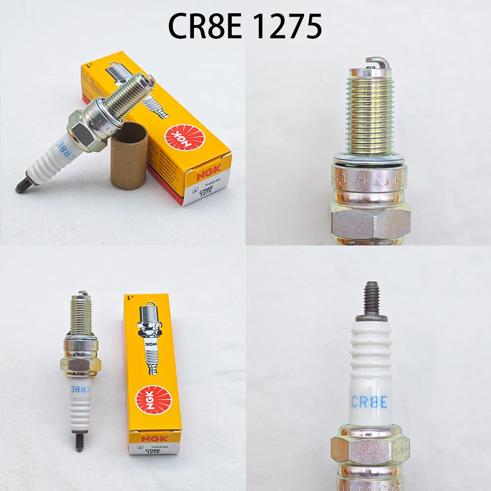 

NGK CR8E 1275 Original Spark Plug 10PCS Nickel Alloy Fit Motorcycle Motorbike Engine Parts