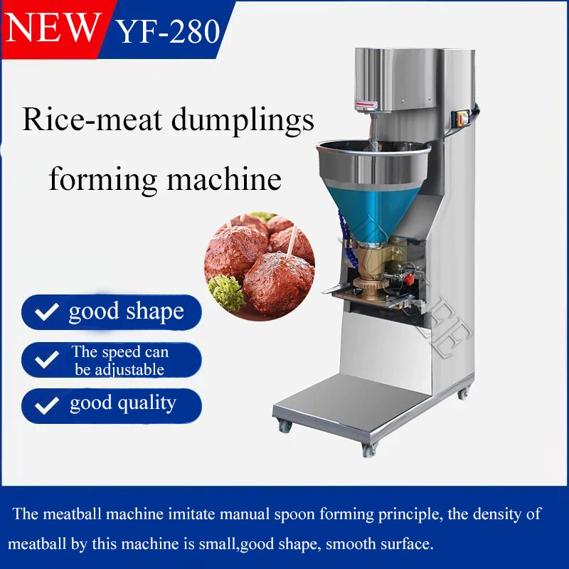 Commercial Meatball Forming Machine Automatic Beef Fish Pork Meat Ball Maker Shrimp Vegetarian Meatball Processing Machine