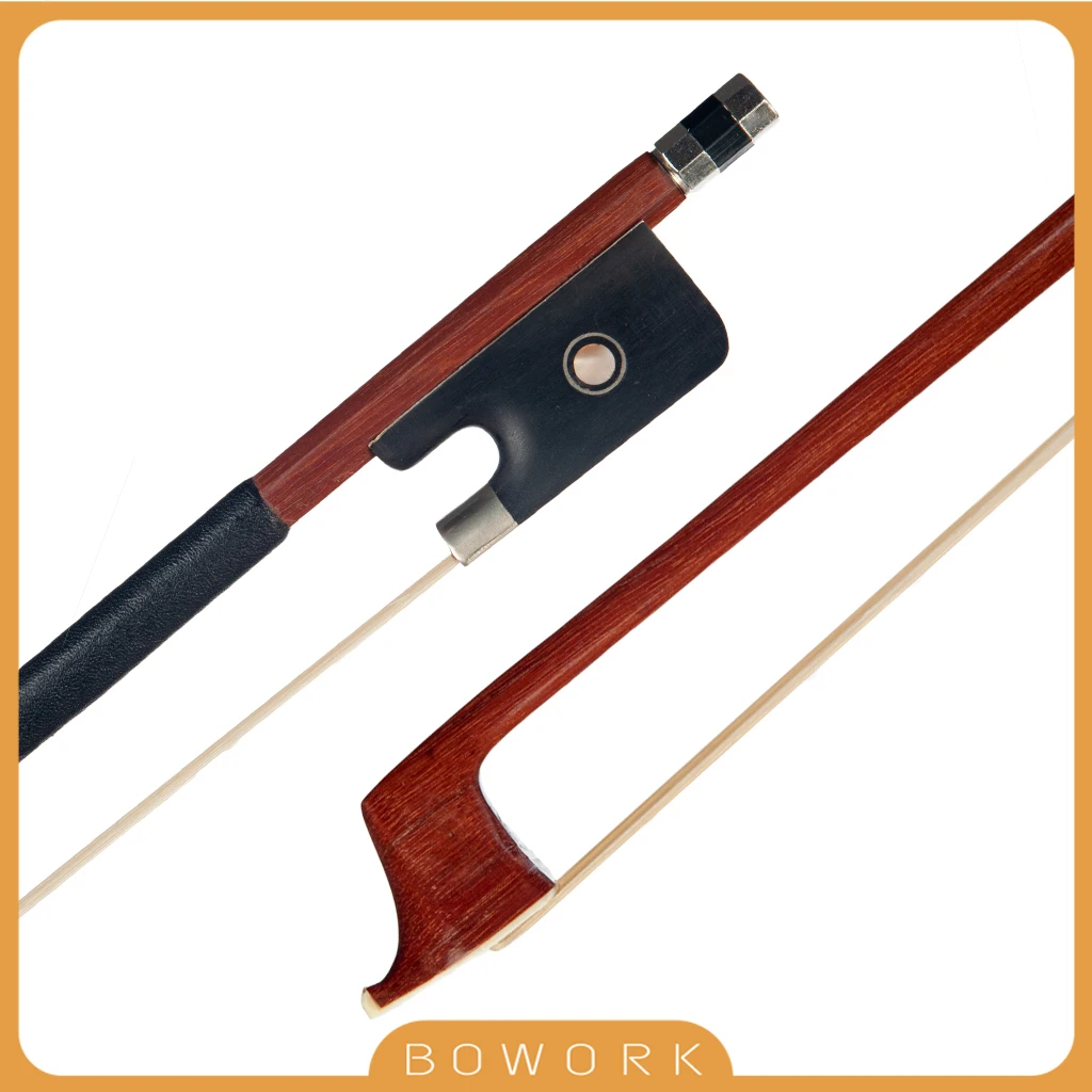 

15'' 16'' Viola Brazilwood Viola Bow Ebony Frog Paris Eyes Real Horsehair Well Balance Fast Response Viola Parts Accessories
