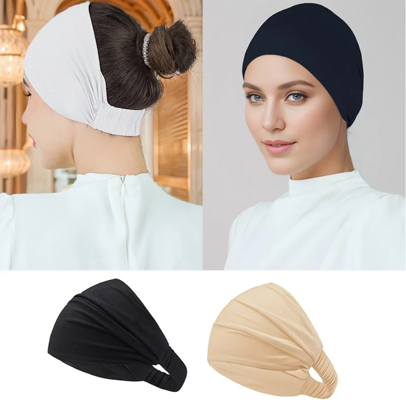 

1PC Half-Head Elastic Headwrap Headband Fashion All-Match Basic Sports Hair Band