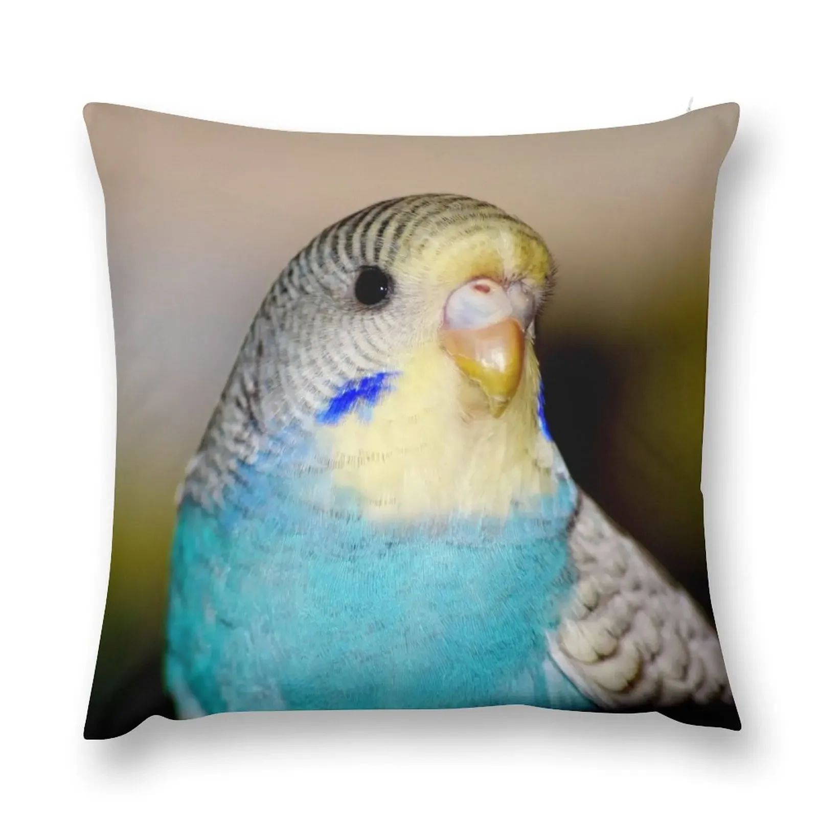 Blue Budgie Throw Pillow Pillow Case Christmas Decorative Cushion Cover Sofa Covers For Living Room pillow