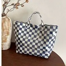 

2026 New Canvas Tote Bag, Casual Foldable Shoulder Bag for School College, Eco-friendly Lightweight Shopping Bag for Women