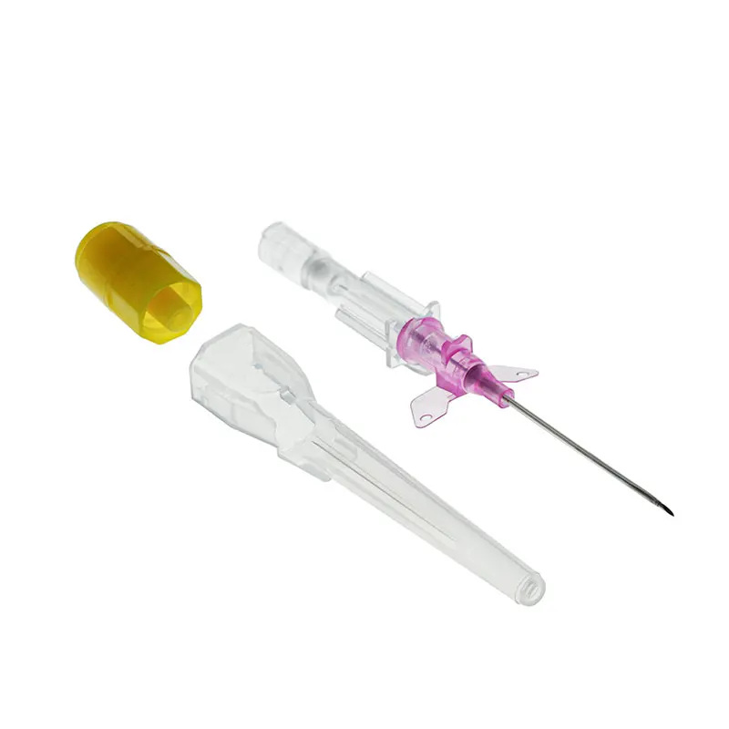 5/10/20/50PCS Animals I.V.Cannula With Heparin Cap And Wing Pet Dog Cat Intravenous Injection Catheters 20G-26G Veterinary Tools