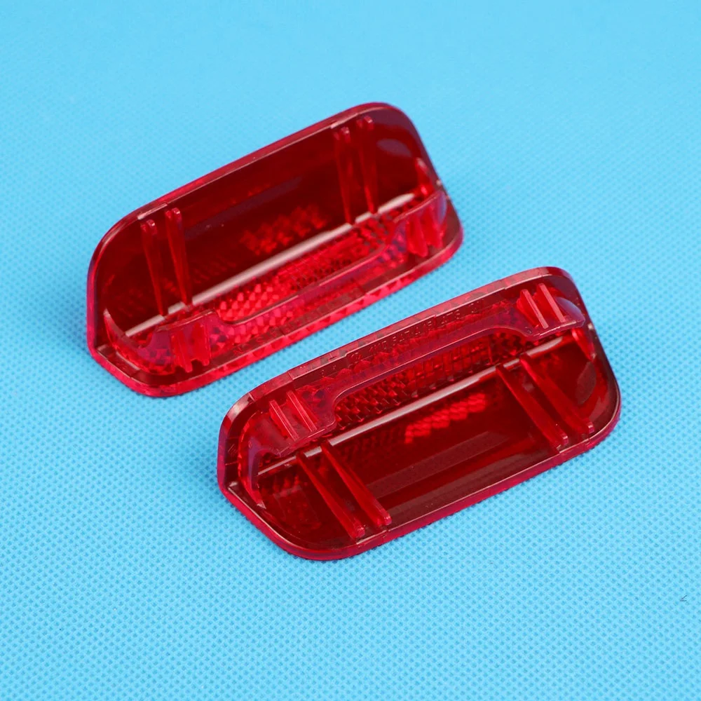 2Pc Interior Door Panel Light Lamp Lense Reflector Red 1KD947419 Fit for Passat B6 B7 CC Jetta MK5 MK6 Golf MK6