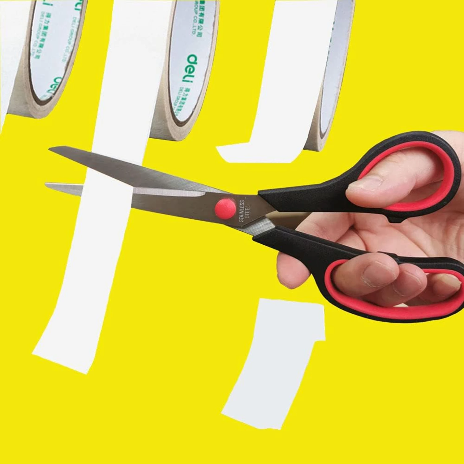 Schere, Mehrzweck-Büroschere, 8,5-Zoll-Schere, Komfortgriffe, Haushaltsschere, robustes Zubehör – 5er-Pack, R