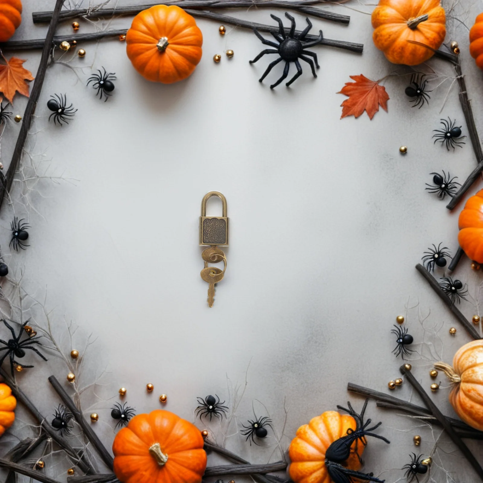 12Sets Tiny Locks with Keys Vintage Design for Treasure Hunt Games and Cosplay Props Lockable Chest Mini Pirate Lock