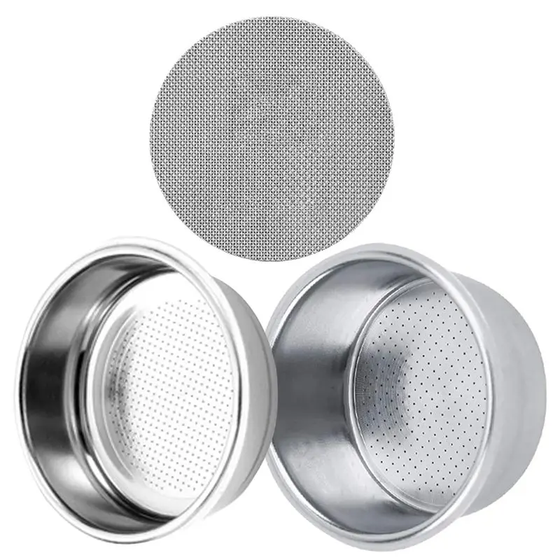 

A69T 51Mm Pressurized Espresso Filter Baske Reusable Coffee Filter Reusable Coffee Filter Set
