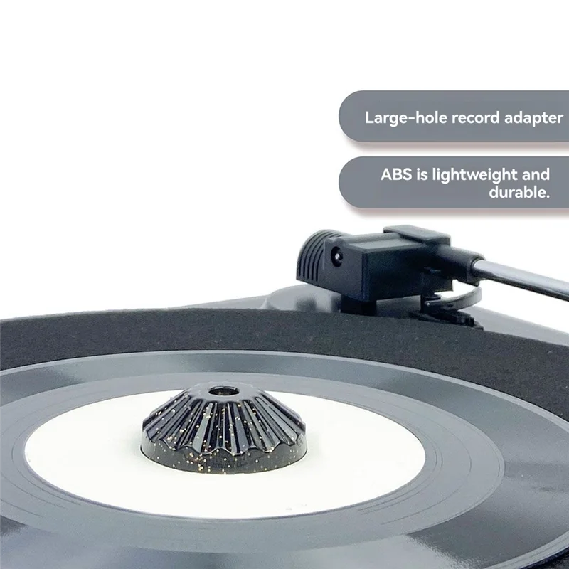 A73E-LP45 RPM Turntable Adapter Phonograph Audio Conversion Base For 7 Inch EP Vinyl Record Vinyl Gramophone