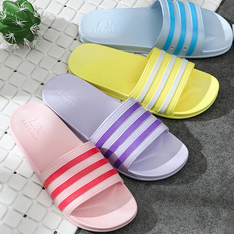 WomenThick Platform Cloud Slippers Summer Beach Eva Soft Sole Slide Sandals Leisure Ladies Indoor Bathroom Anti-slip Shoes