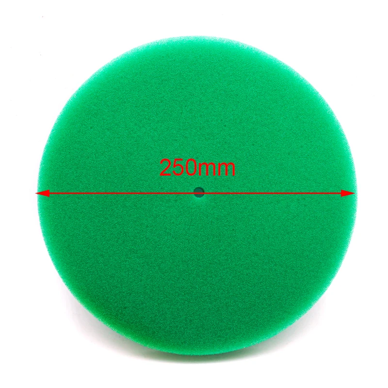 1PCS Universal 250mm Air Filter Foam 3Layer Filter Sponge Element Suitable Mushroom Air Filter Cleaner Replacement Green Sponge