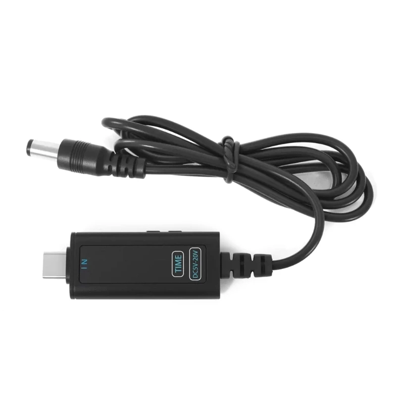 كابل شحن سريع السرعة DC5.5mm 5 فولت 12 فولت 20 فولت تعديل لأجهزة متعددة نقل البيانات السريع USB/النوع C اختياري 896C