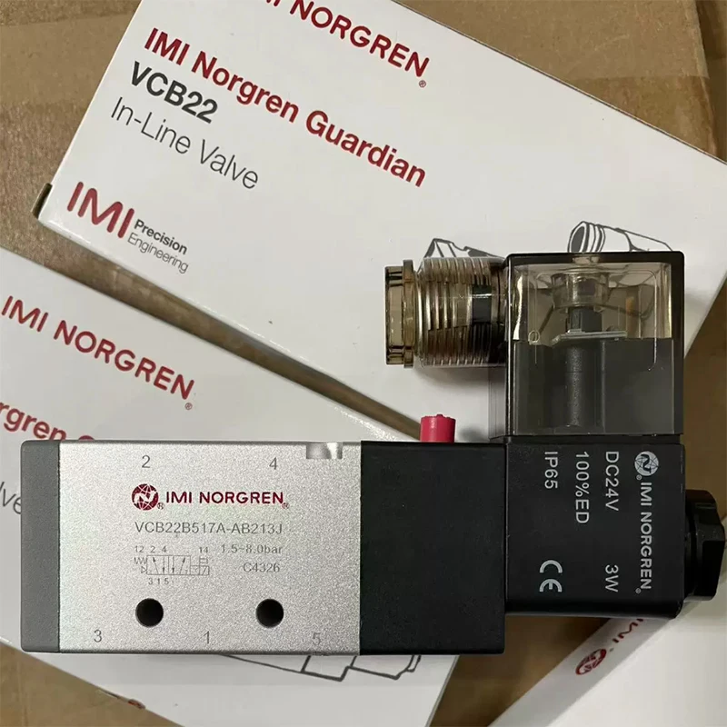 

Электромагнитный клапан IMI NORGREN VCB22 с резьбой G1/4, модели VCB22B517A-AB213J, VCB22B517A-AB219J