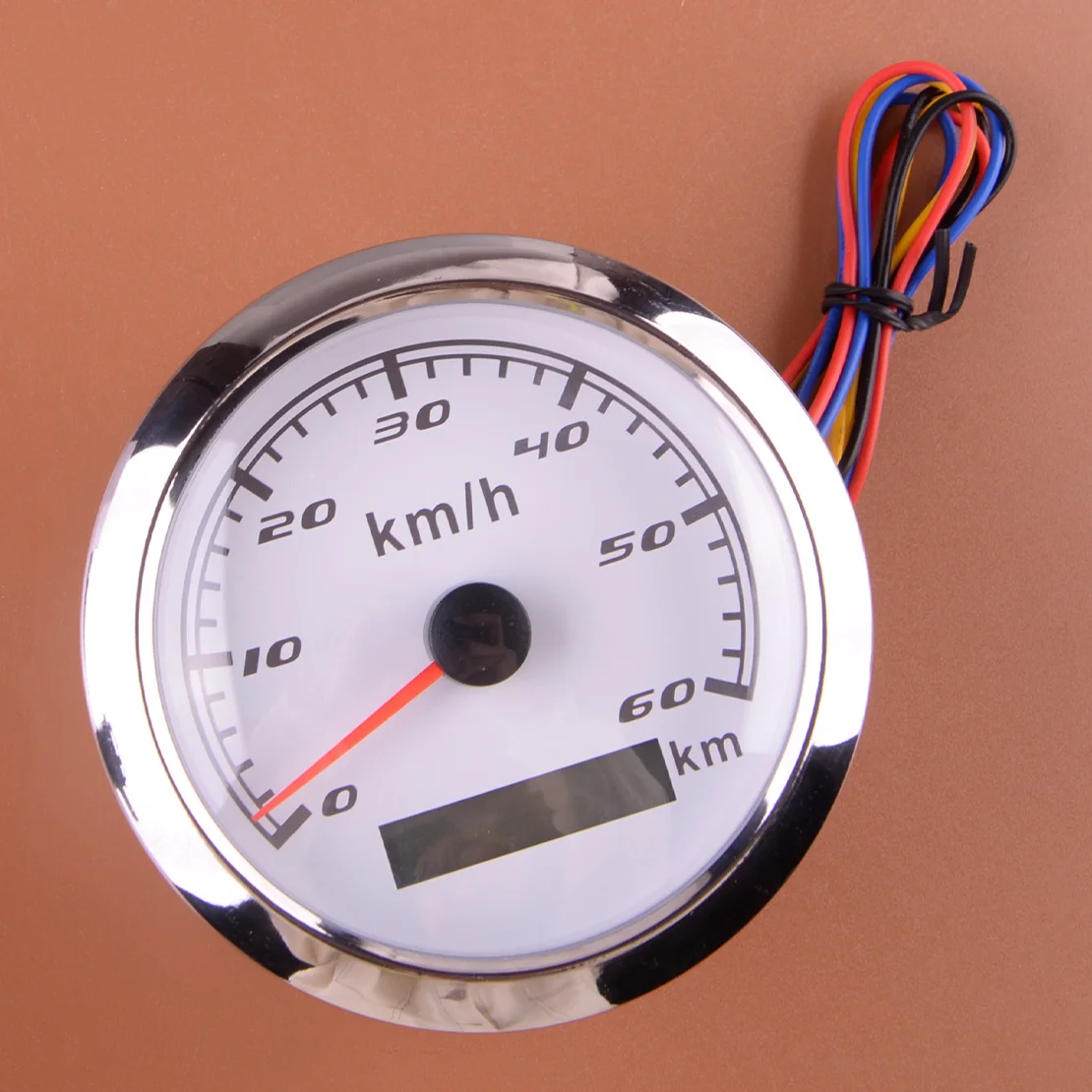 

85 мм 12 В/24 В датчик спидометра счетчик милей тахометр 0-60 км/ч универсальный для автомобиля, грузовика, автобуса, мотоцикла, яхты, лодки, новый