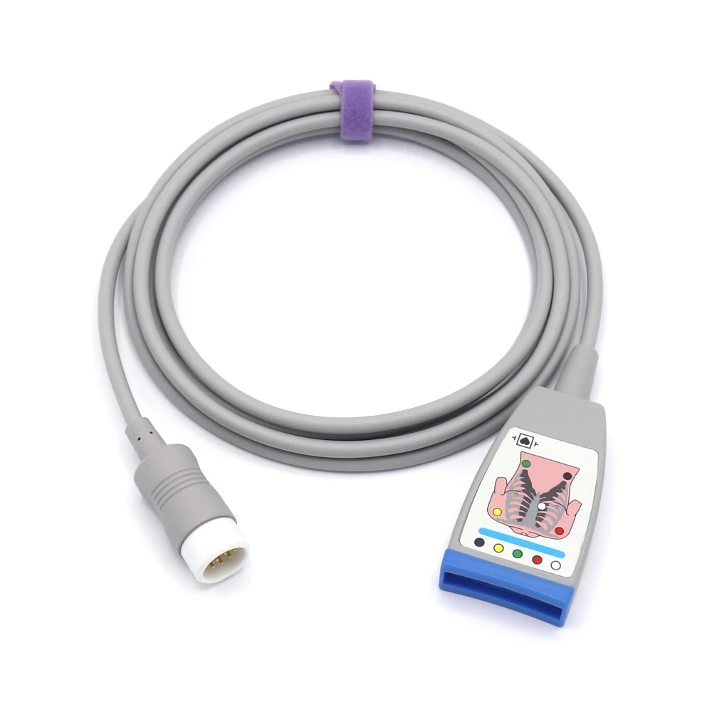 M1668A M4735A M3535A/M3536A ECG Trunk Cable 5 Leads IEC