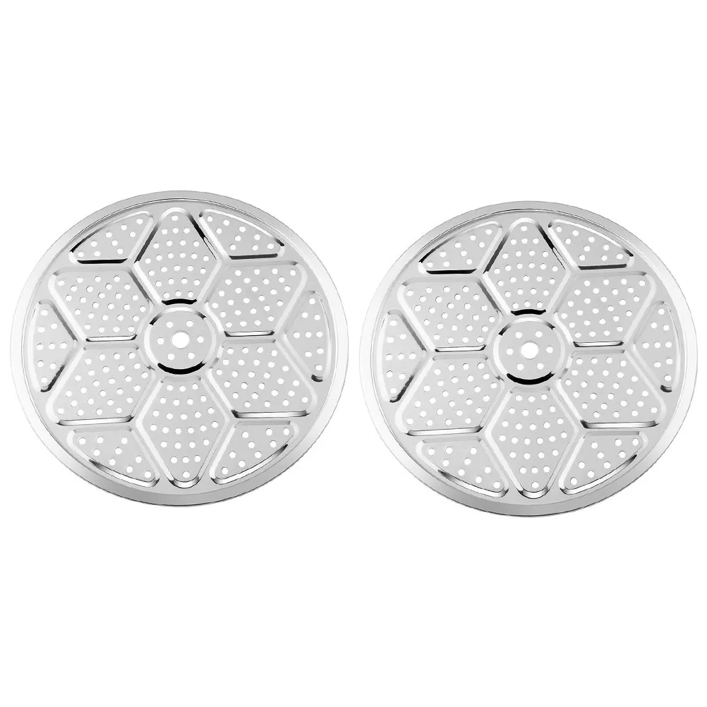 2Pcs Stainless Steel Canning Rack Steamer Rack for Pressure Cooker Soup Pot Stand Soup Pot Stand Canning Tool